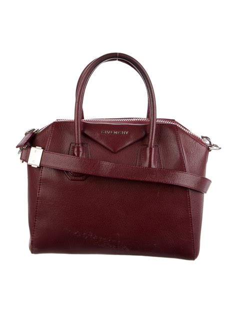 givenchy antigona clutch burgundy|givenchy antigona handbags.